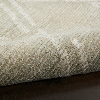 Nourison Home Venosa  Green Ivory  Contemporary