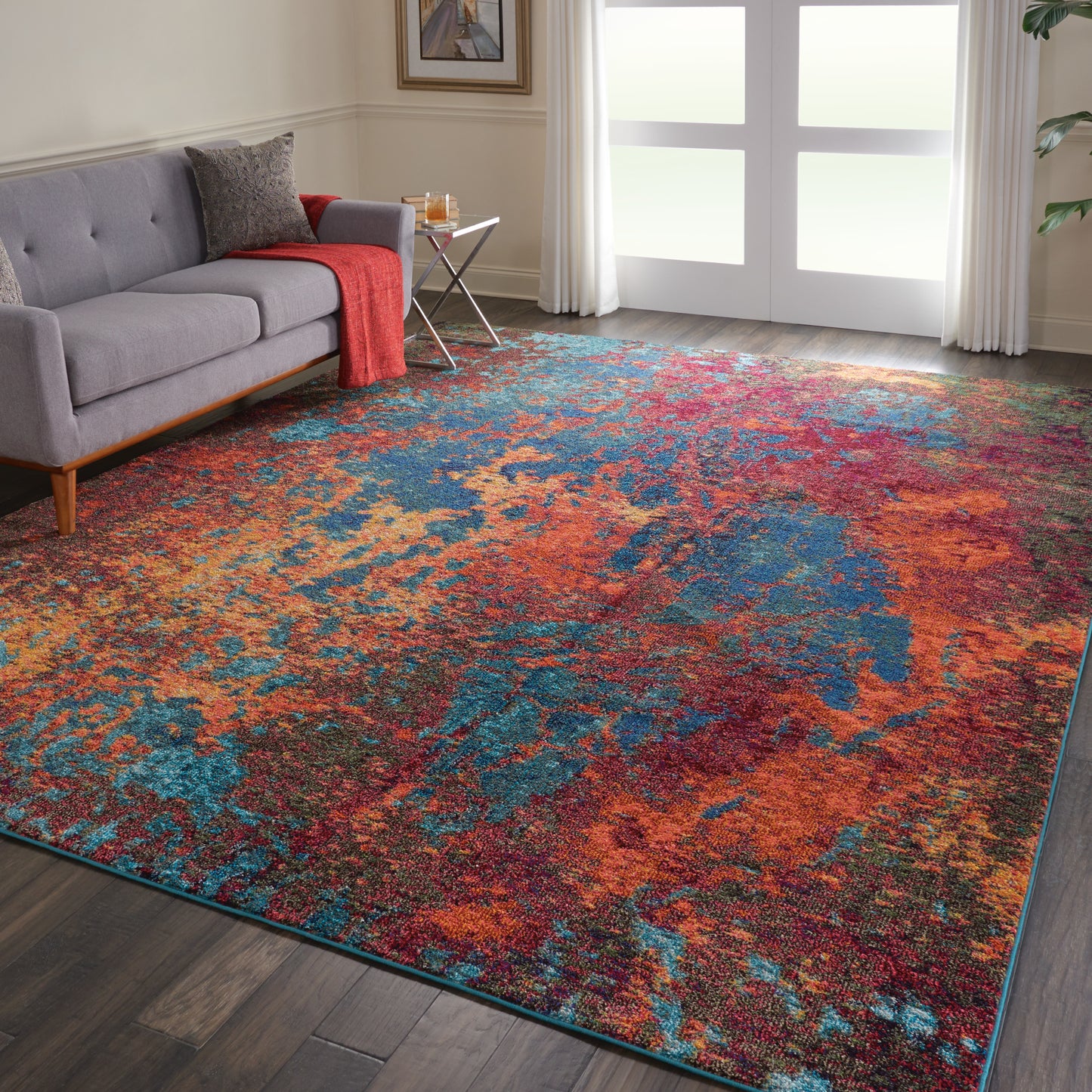 Nourison Home Celestial  Atlantic  Contemporary