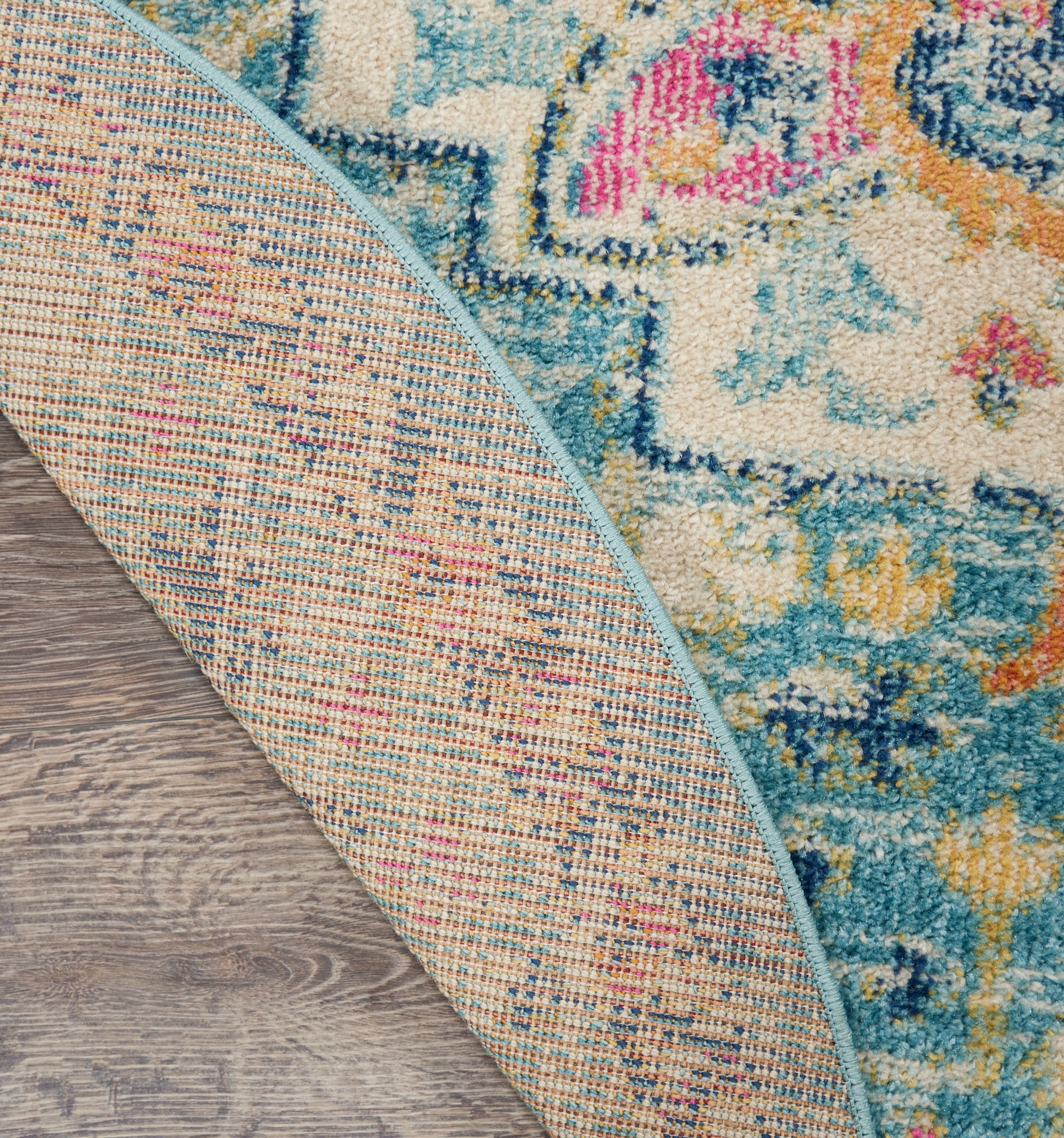 Nourison Home Passion  Ivory Light Blue  Transitional