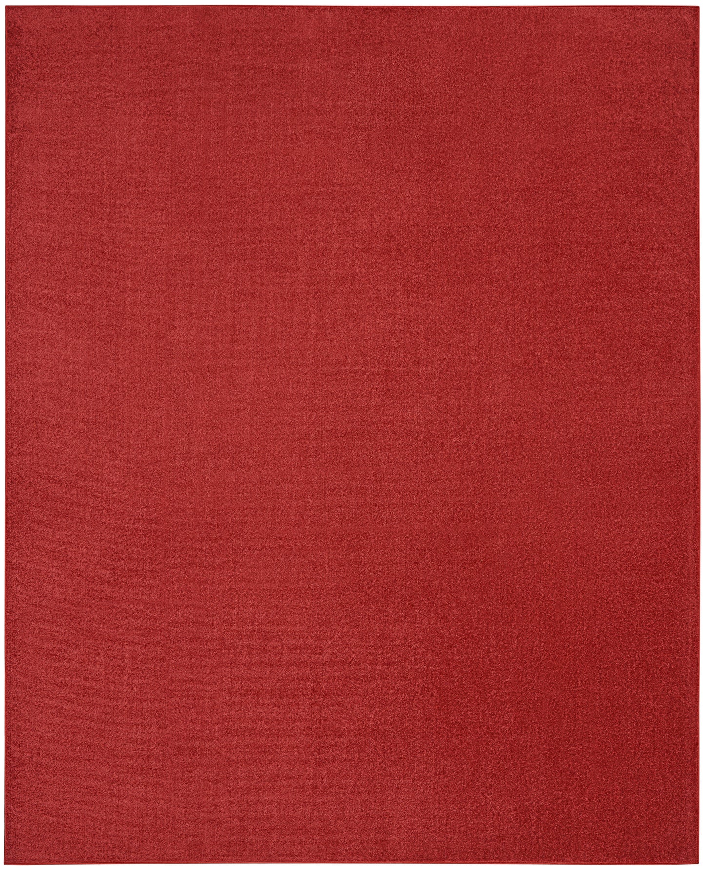 Nourison Home Nourison Essentials NRE01 Brick Red Contemporary Power-loomed Rug