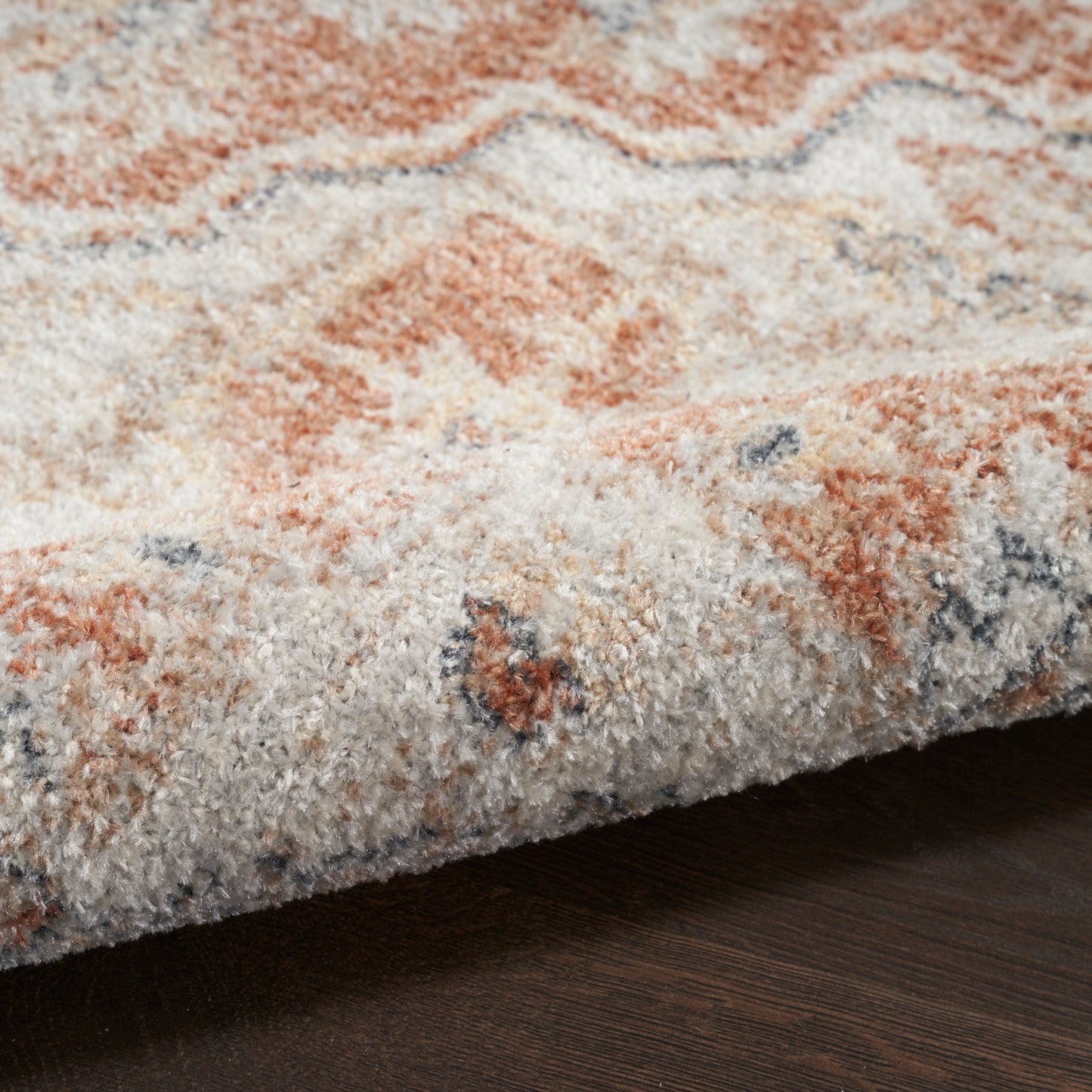 Nourison Home Astra Machine Washable  Gold Multicolor  Traditional