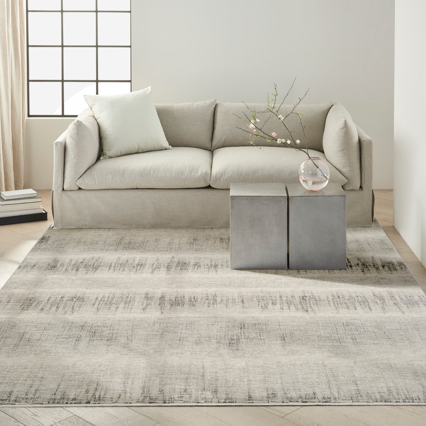 Calvin Klein CK079 Notes  Ivory Charcoal  Contemporary