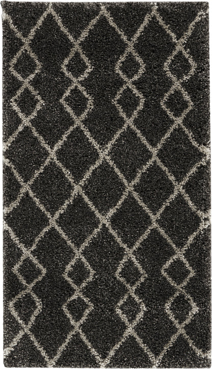 Nourison Home Martil MAT01 Charcoal Contemporary Power-loomed Rug