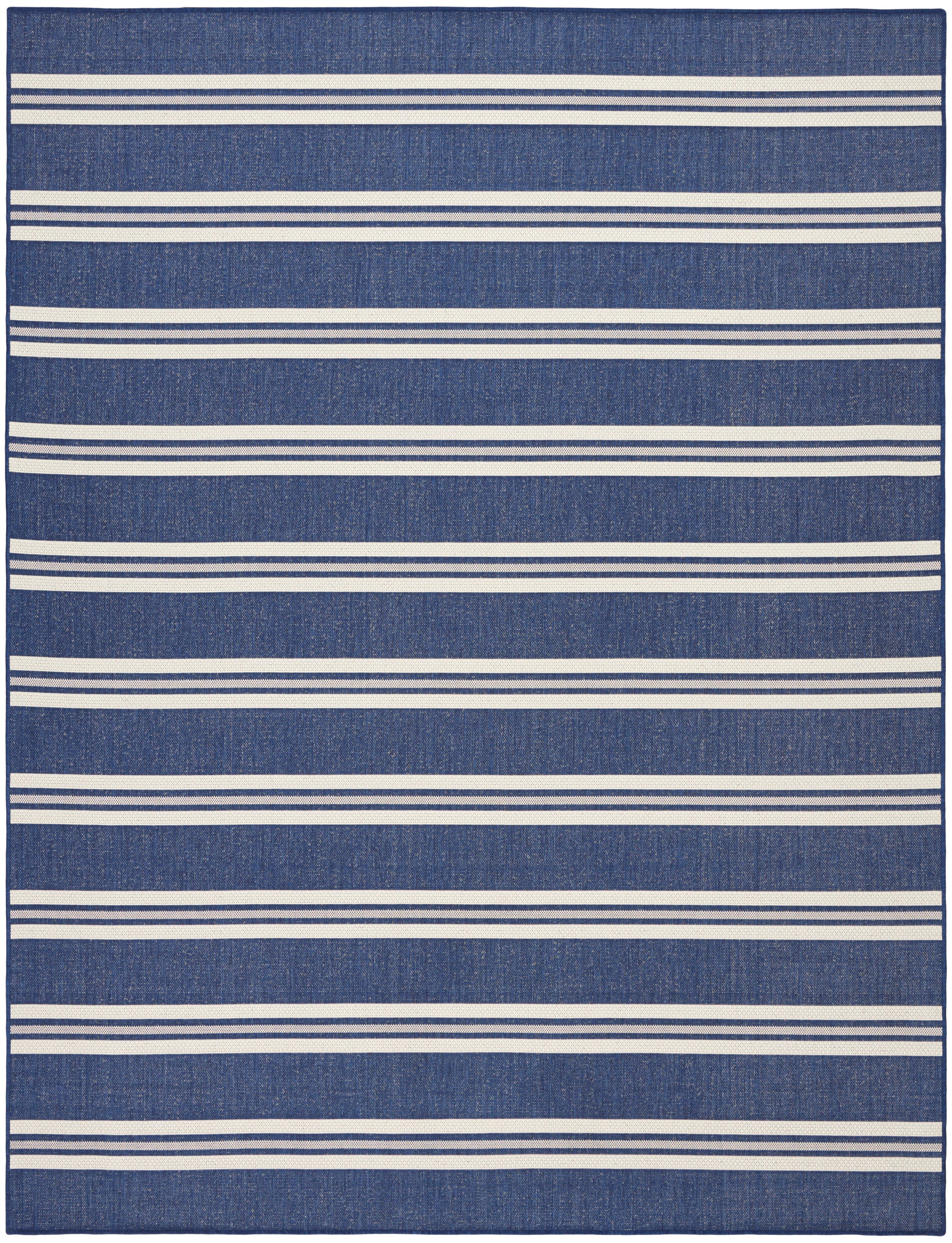 Nourison Home Horizon Indoor/Outdoor  Navy  Contemporary