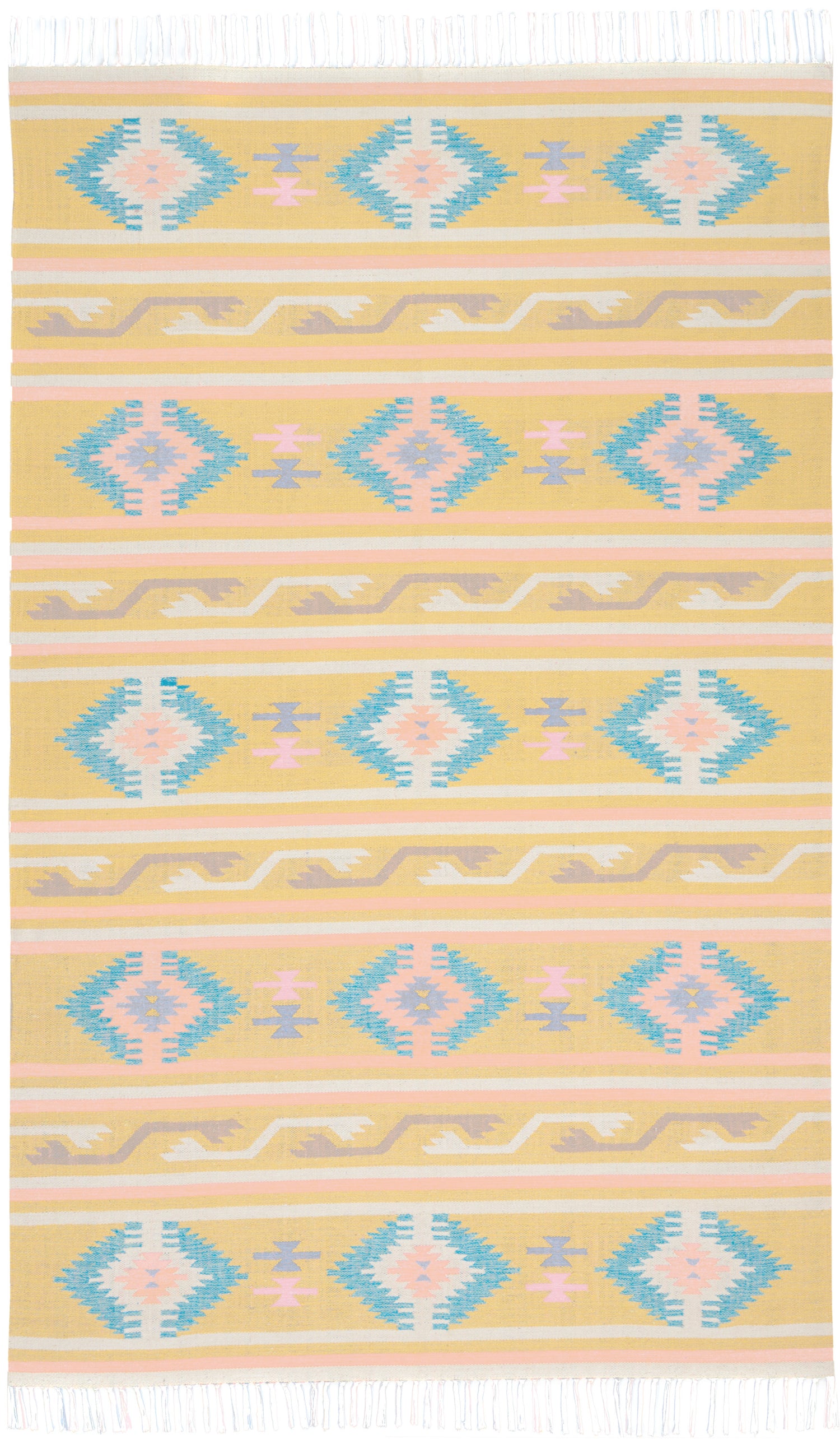 Nourison Home Baja  Yellow  Transitional