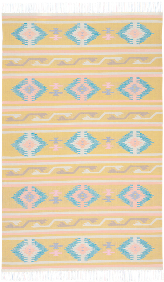 Nourison Home Baja  Yellow  Transitional
