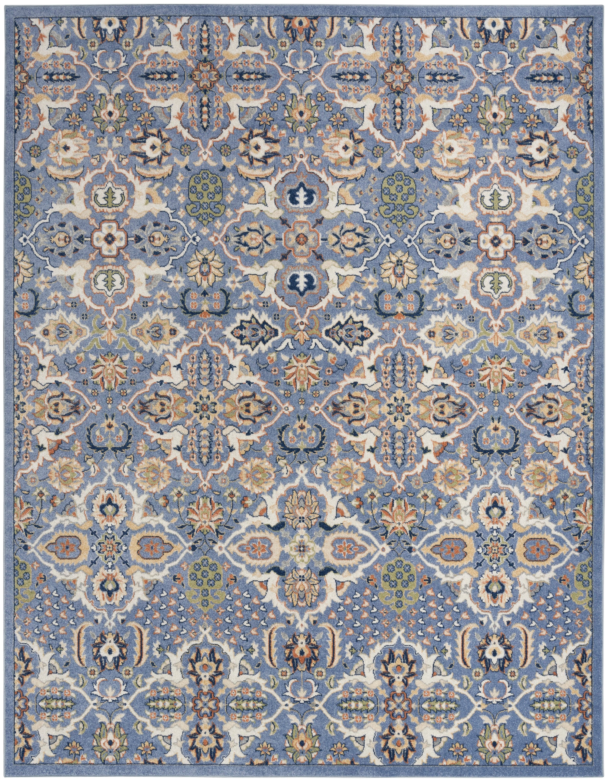 Nourison Home Allur  Light Blue  Transitional
