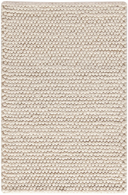 DKNY Pure Knots KNT01 Ivory Contemporary Hand Woven Rug