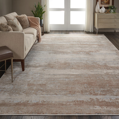 Nourison Home Rustic Textures  Beige  Contemporary