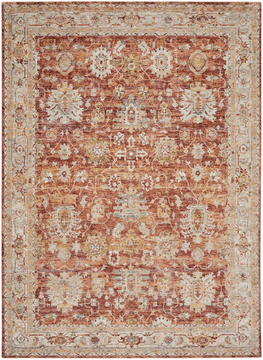 Nourison Home Sahar  Rust  Traditional