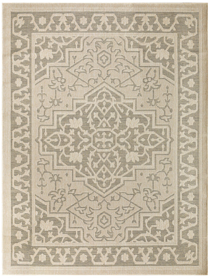 Nourison Home Tulum  Taupe Olive  Contemporary