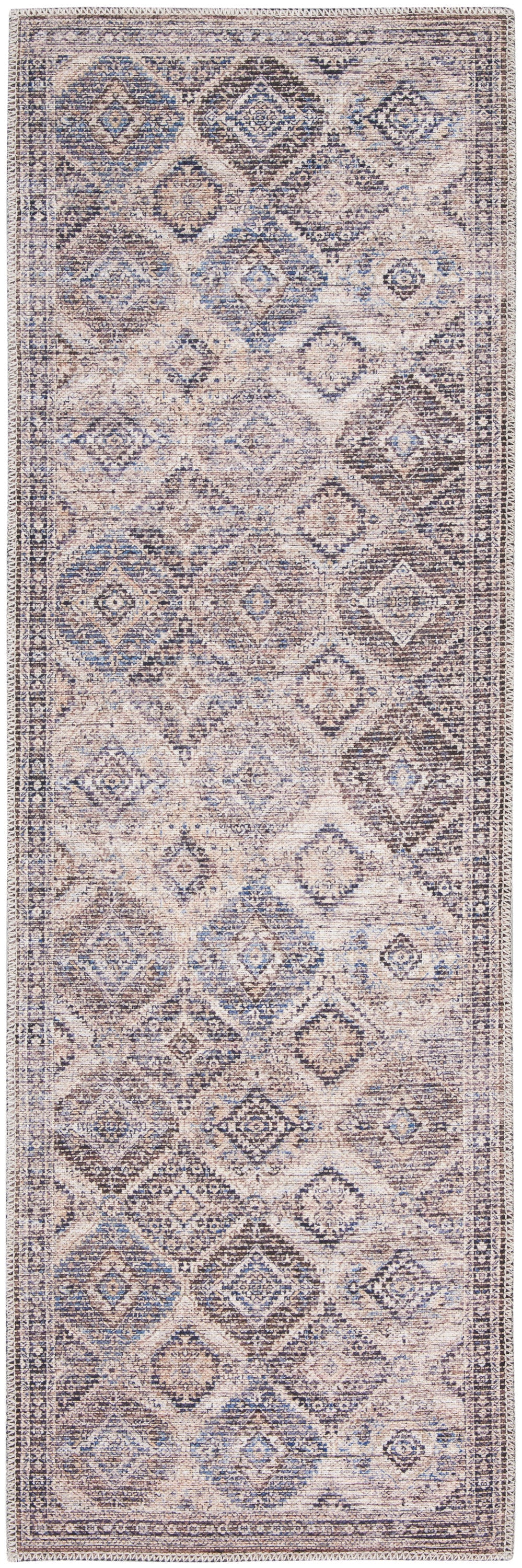 Nourison Home New Concept Washables SR103 Ivory Latte Traditional Machine Woven Rug
