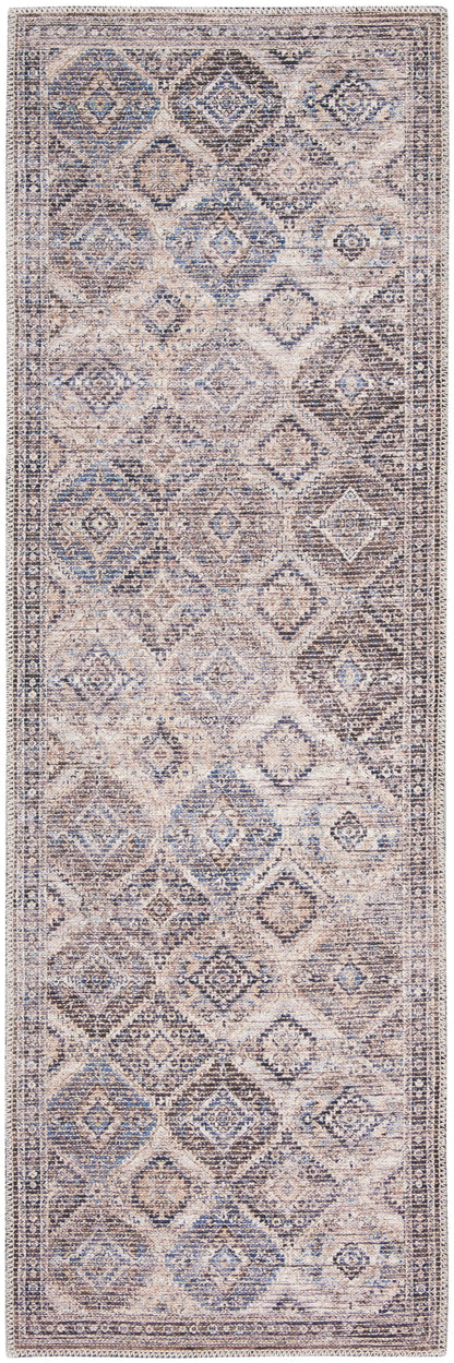 Nourison Home New Concept Washables SR103 Ivory Latte Traditional Machine Woven Rug