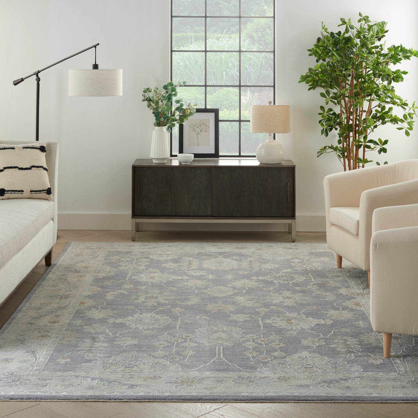Nourison Home Infinite  Charcoal  Traditional