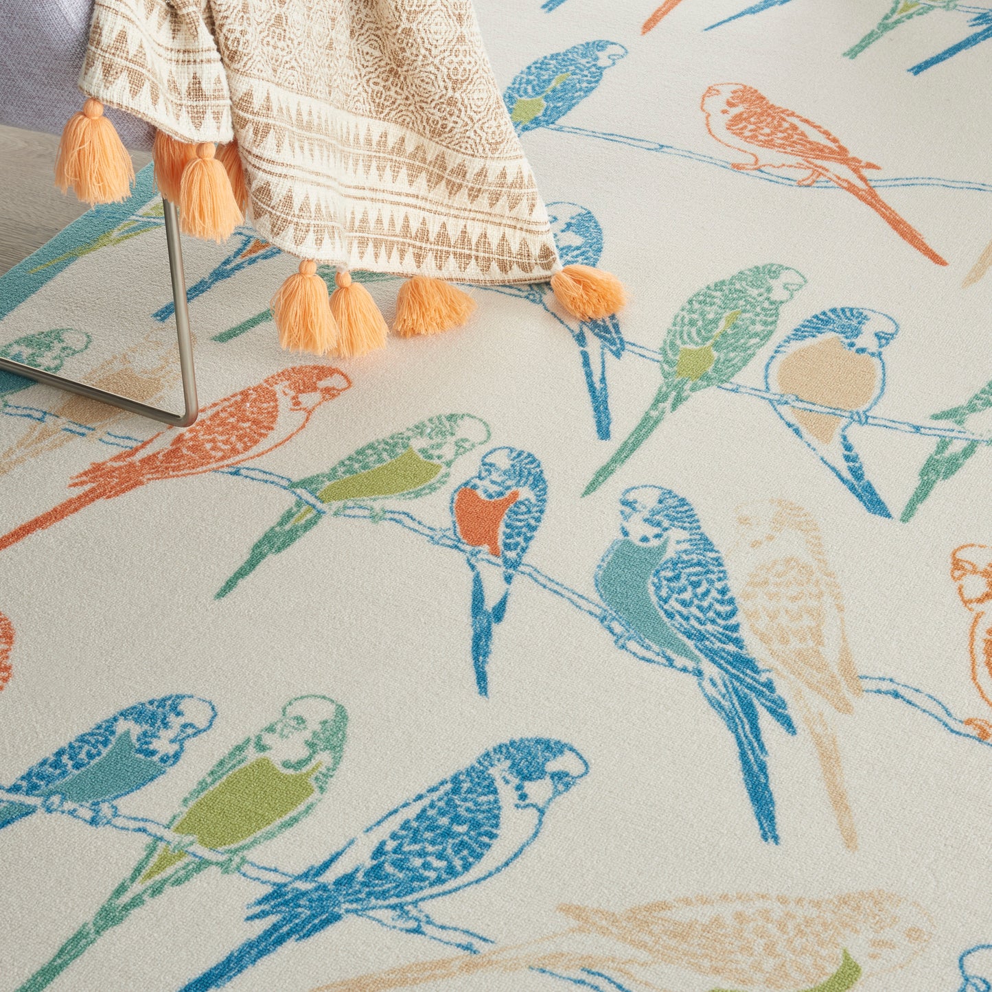 Waverly Sun N Shade  Multicolor  Contemporary