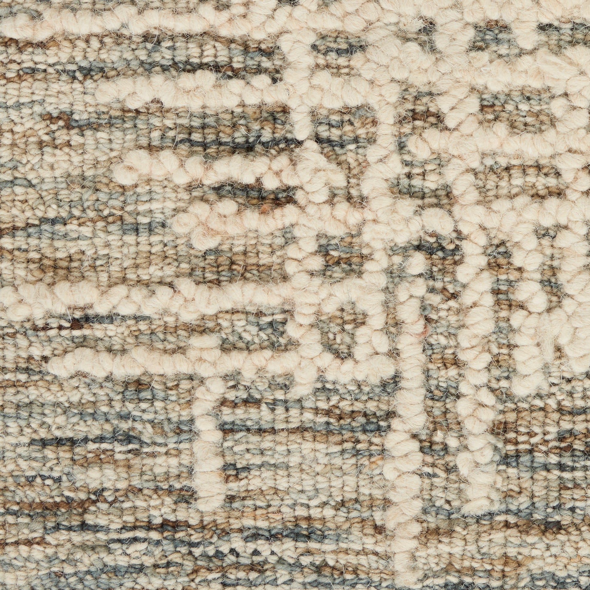 Nourison Home Colorado  Ivory Multicolor  Contemporary
