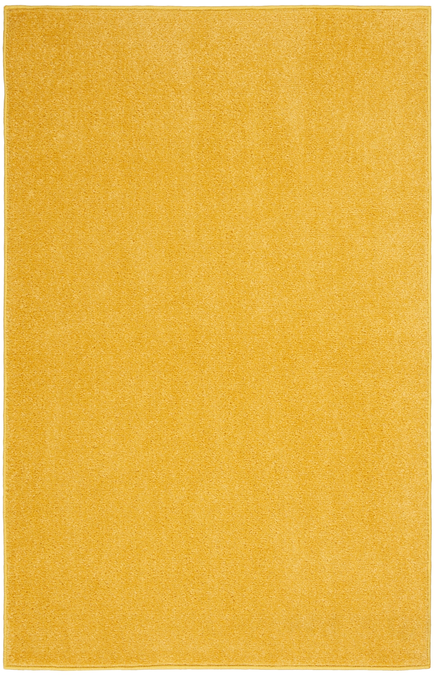 Nourison Home Nourison Essentials NRE01 Yellow Contemporary Power-loomed Rug