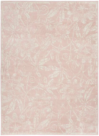 Nourison Home Whimsicle WHS05 Pink Contemporary Power-loomed Rug