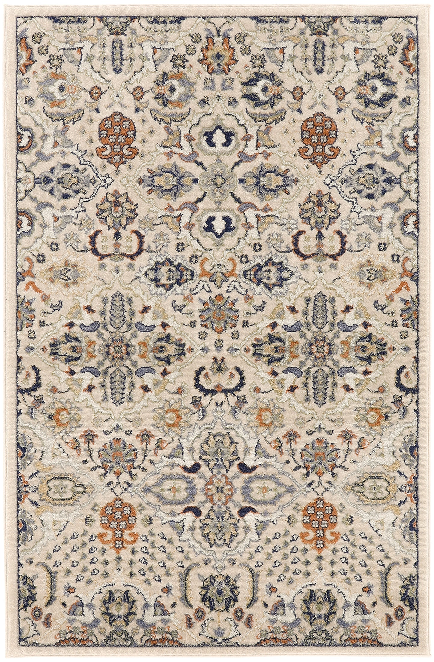 Nourison Home Allur ALR03 Beige Transitional Power-loomed Rug