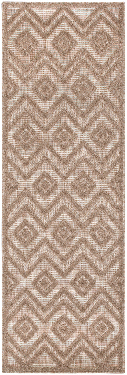 Nourison Home Versatile NRV01 Natural Beige Contemporary Flat Weave Rug