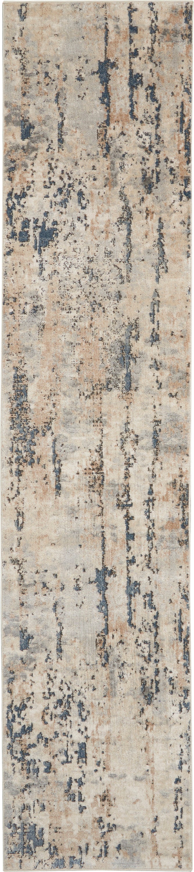 Nourison Home Quarry QUA01 Beige Grey Contemporary Power-loomed Rugs