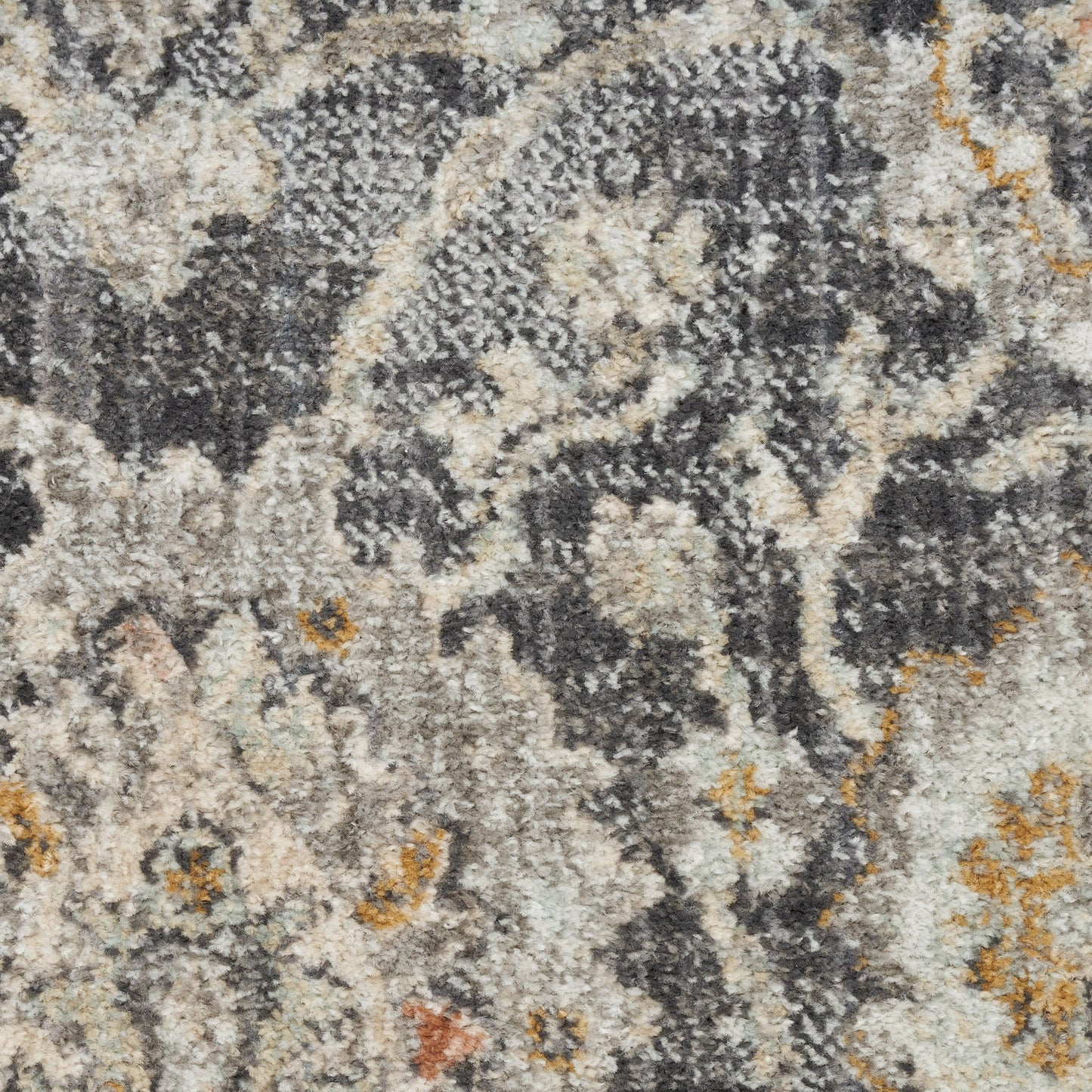 Nourison Home Oushak Home  Charcoal  Traditional