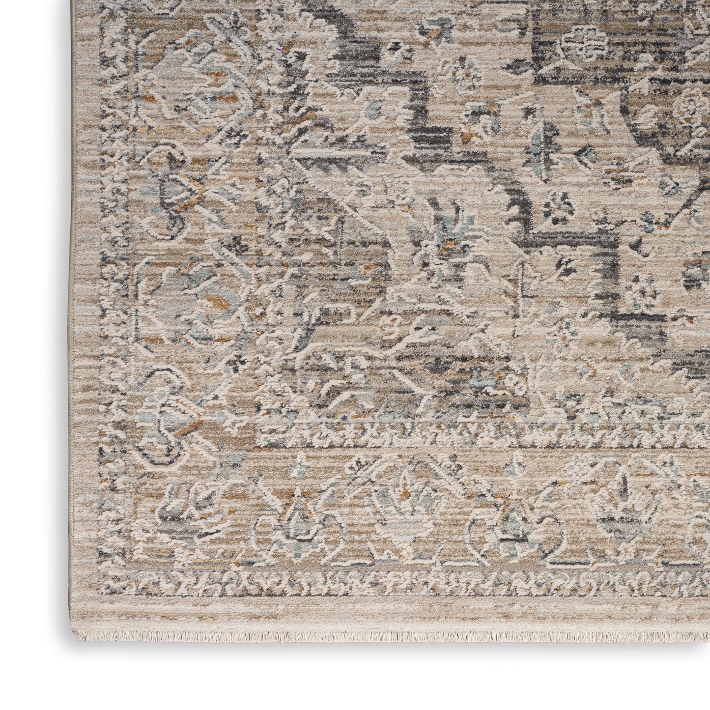 Nourison Home Lynx  Ivory Taupe  Transitional