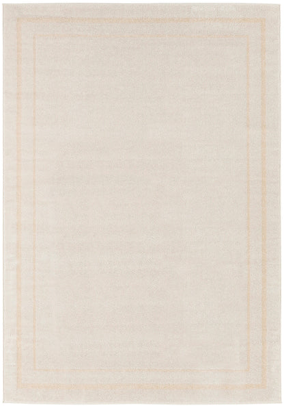 Nourison Home Nourison Essentials NRE02 Ivory Gold Contemporary Power-loomed Rug