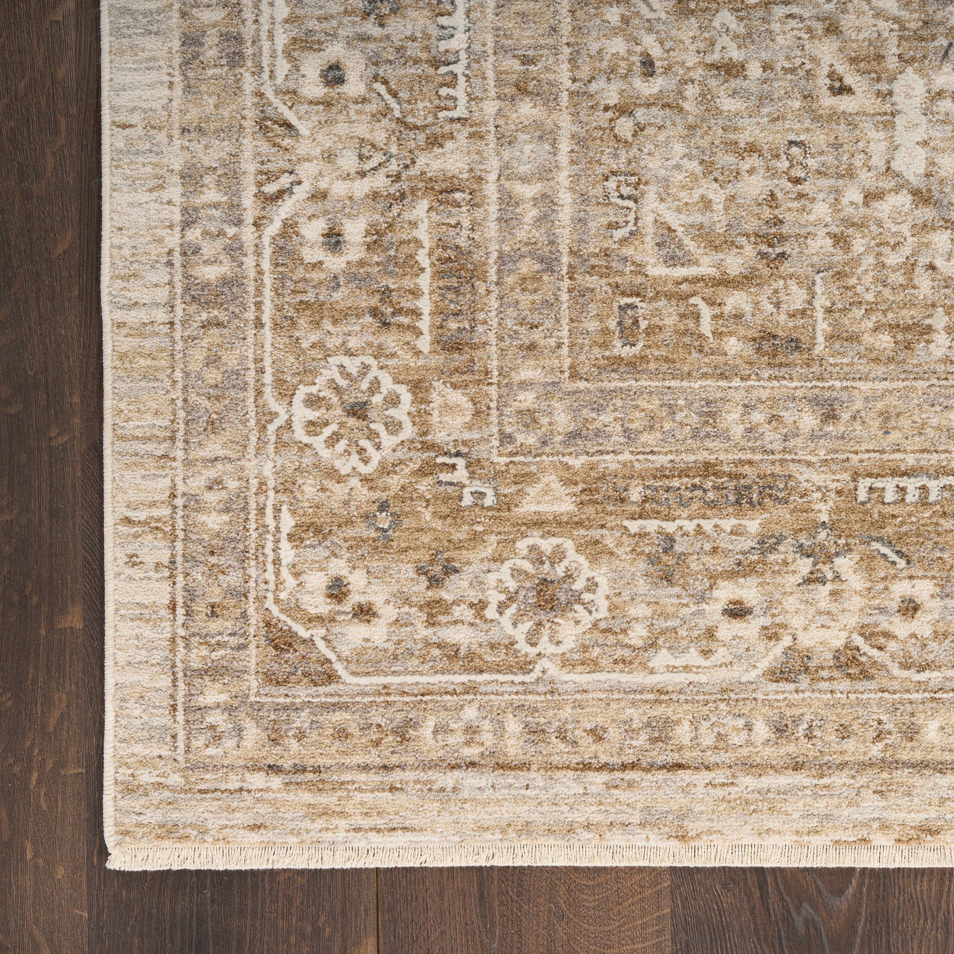 Nourison Home Retreat  Beige  Traditional