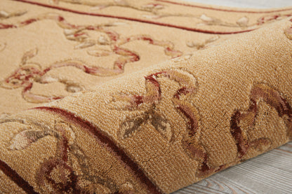 Nourison Home Ashton House  Light Gold  Traditional