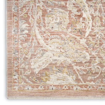 Nourison Home Antique Fusion  Brick  Traditional