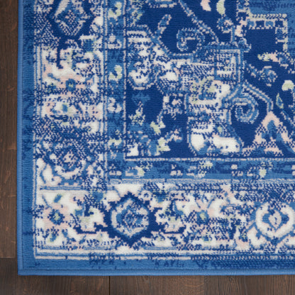 Nourison Home Whimsicle  Navy  Transitional