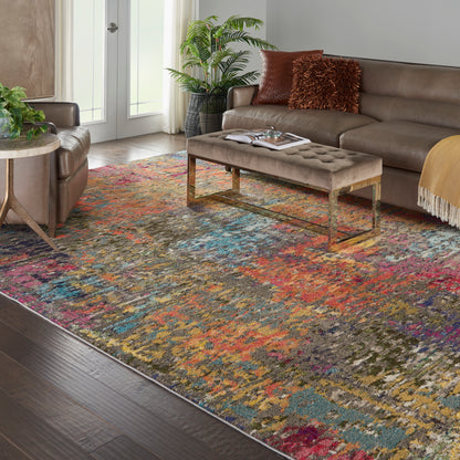 Nourison Home Celestial  Sunset  Contemporary