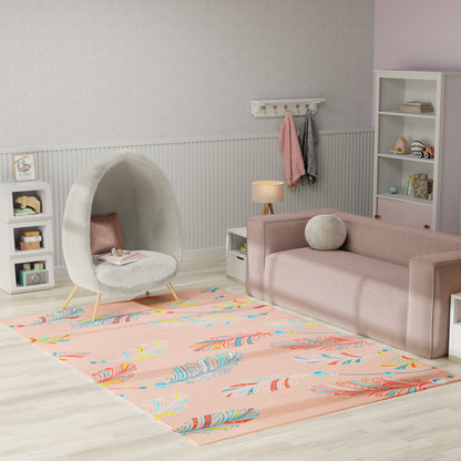 Nourison Home Imagination  Pink Multicolor  Contemporary