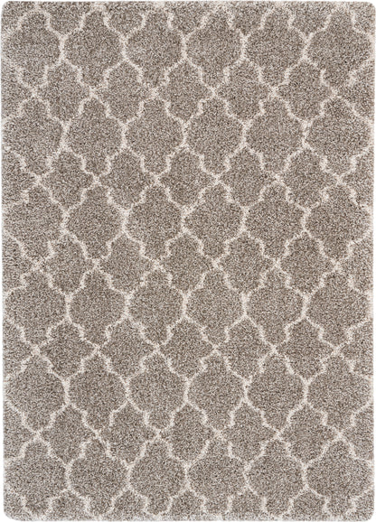 Nourison Home Amore AMOR2 Stone Contemporary Power-loomed Rug