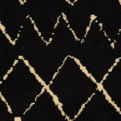 Nourison Home Grafix  Black  Contemporary