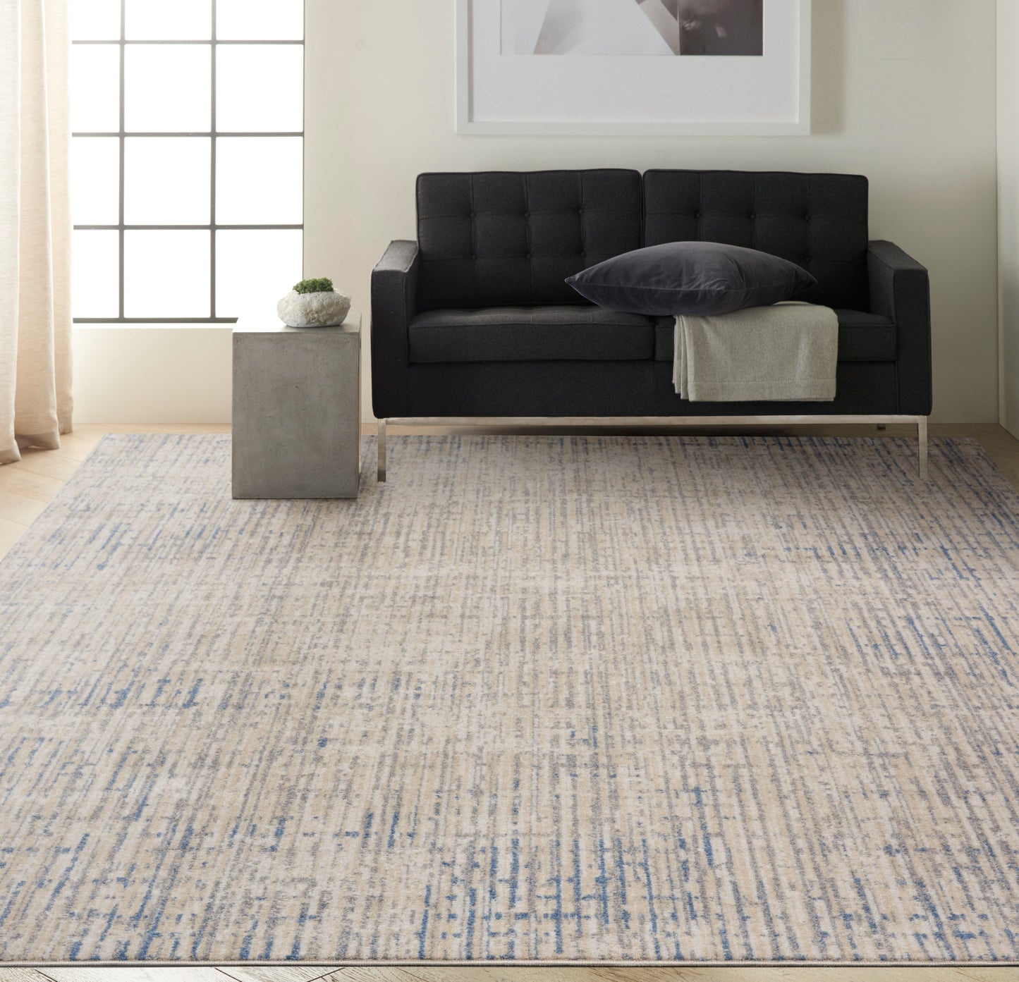 Calvin Klein River Flow  Beige Grey  Contemporary