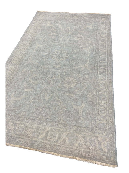 Artisan Hilary Lt.Blue Beige Traditional Knotted Rug - Rugs - Artisan - Atlanta Designer Rugs