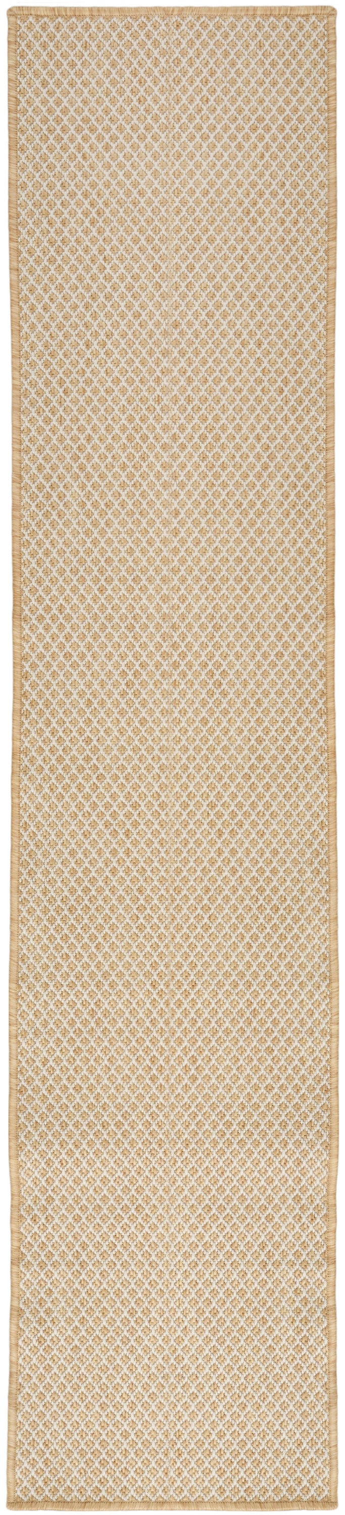 Nourison Home Courtyard COU01 Natural Contemporary Power-loomed Rug