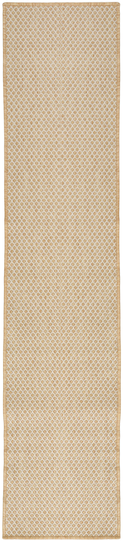 Nourison Home Courtyard COU01 Natural Contemporary Power-loomed Rug