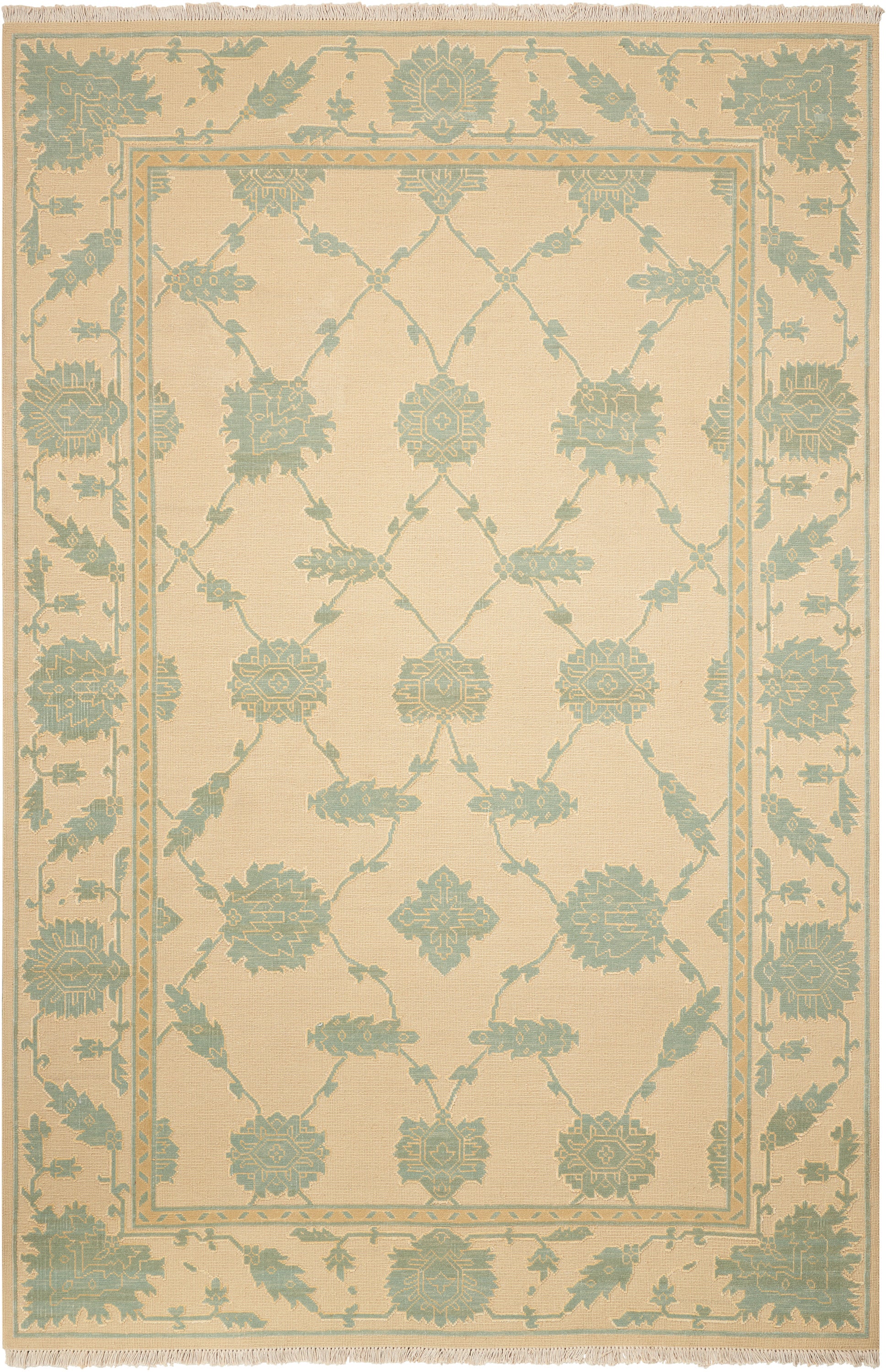 Nourison Home Silk Pointe  Light Gold  Traditional