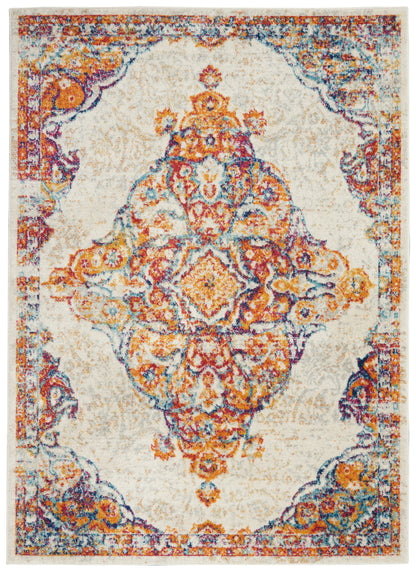 Nourison Home Persian Vintage  Ivory Multi  