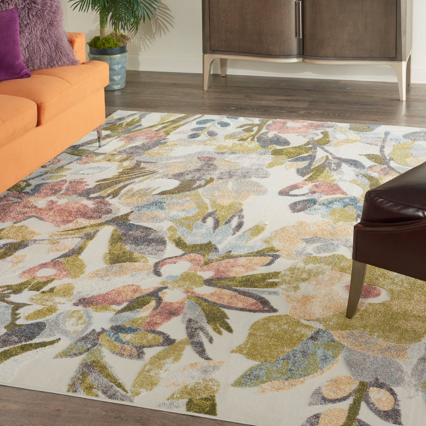Nourison Home Trance  Multicolor  Contemporary