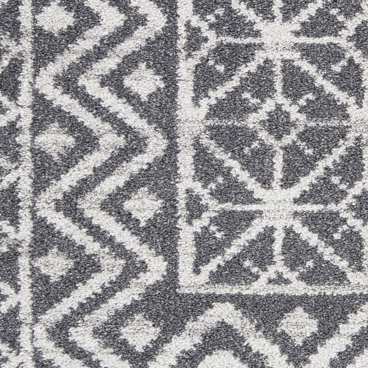 Nourison Home Palermo  Charcoal Silver  Contemporary