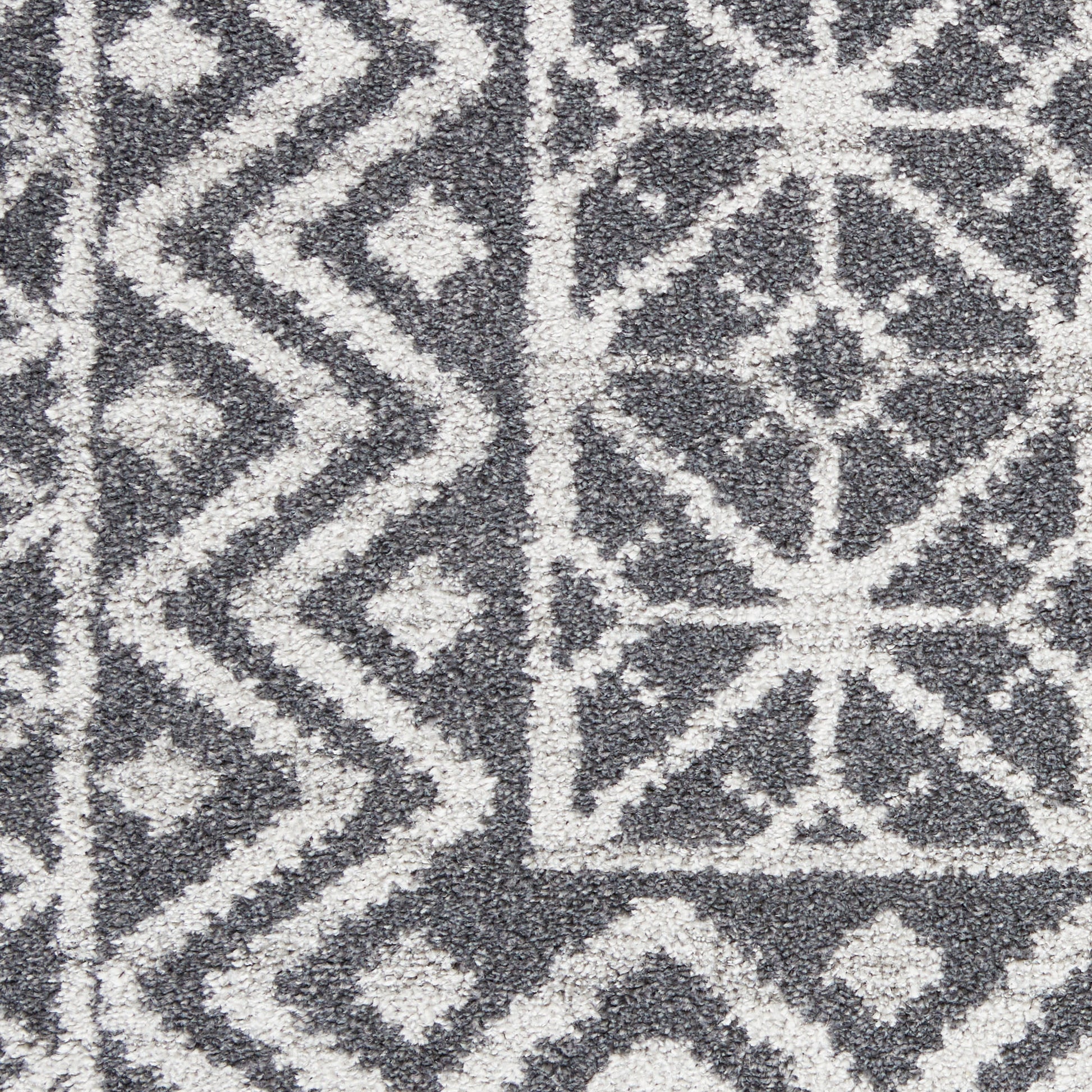 Nourison Home Palermo  Charcoal Silver  Contemporary