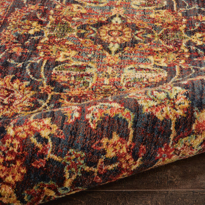 Nourison Home Jewel  Ember Red  Traditional