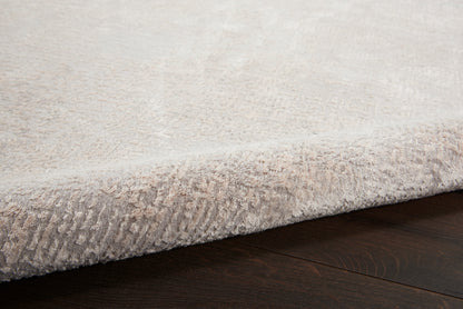 Nourison Home Silky Textures  Ivory Grey  Contemporary