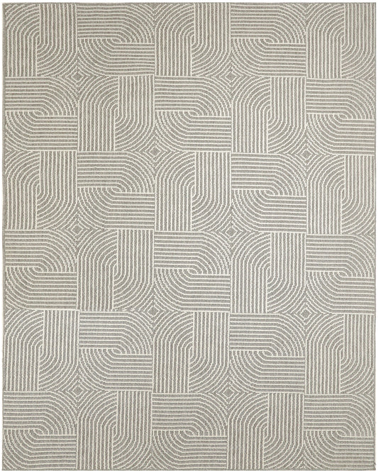 Nourison Home Natural Texture  Grey Ivory  Contemporary