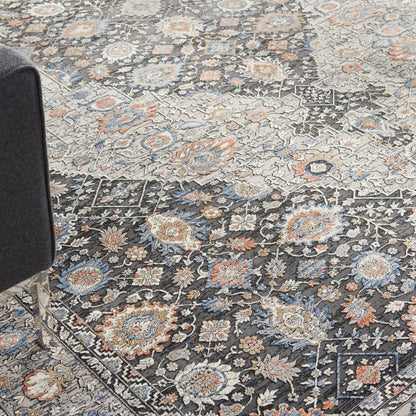 Nourison Home Starry Nights  Grey Blue  Traditional