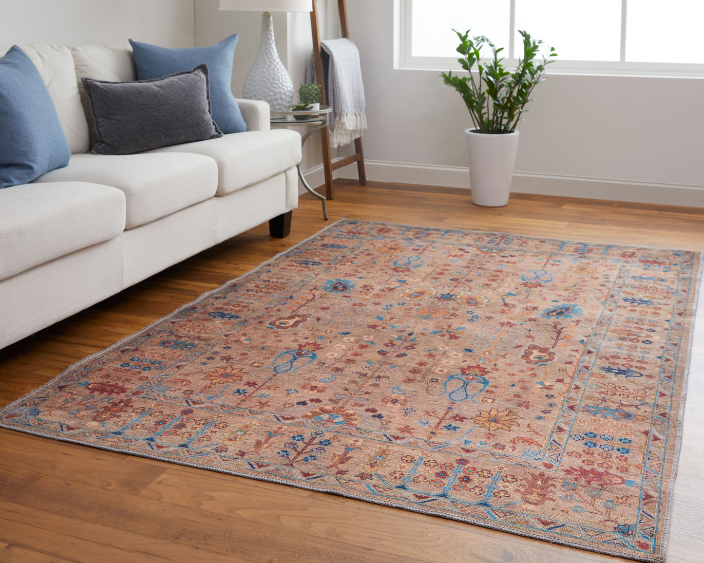 Feizy Rawlins  Beige Multi Transitional/Bohemian & Eclectic/Casual